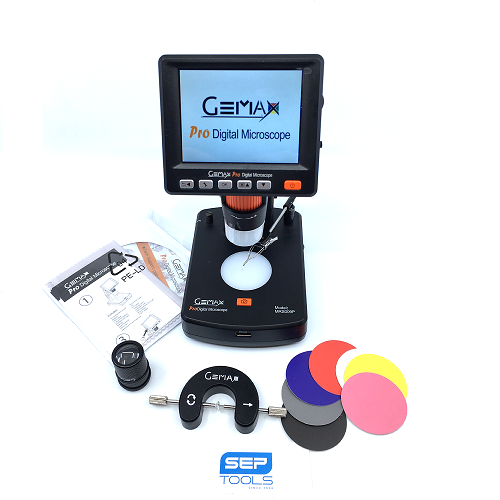 GEMAX NEW Pro Digital LCD Microscope – SEP Tools GEMAX NEW Pro Digital LCD Microscope – SEP Tools