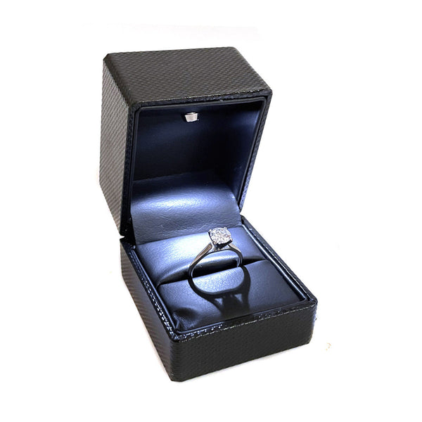 Light Black Ring Box