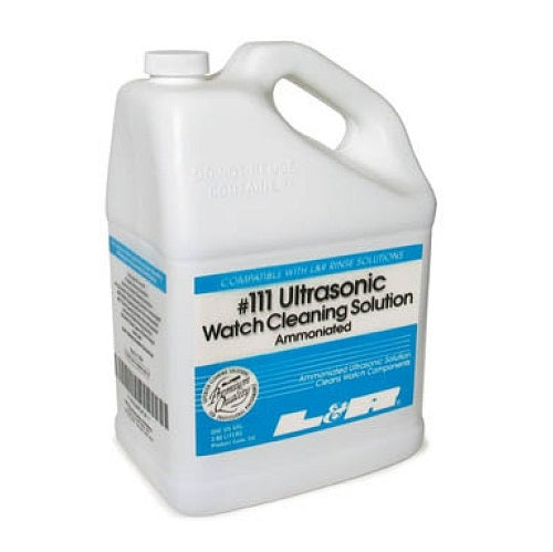 L & R #111 Ultrasonic Watch Cleaning Solution Ammoniated