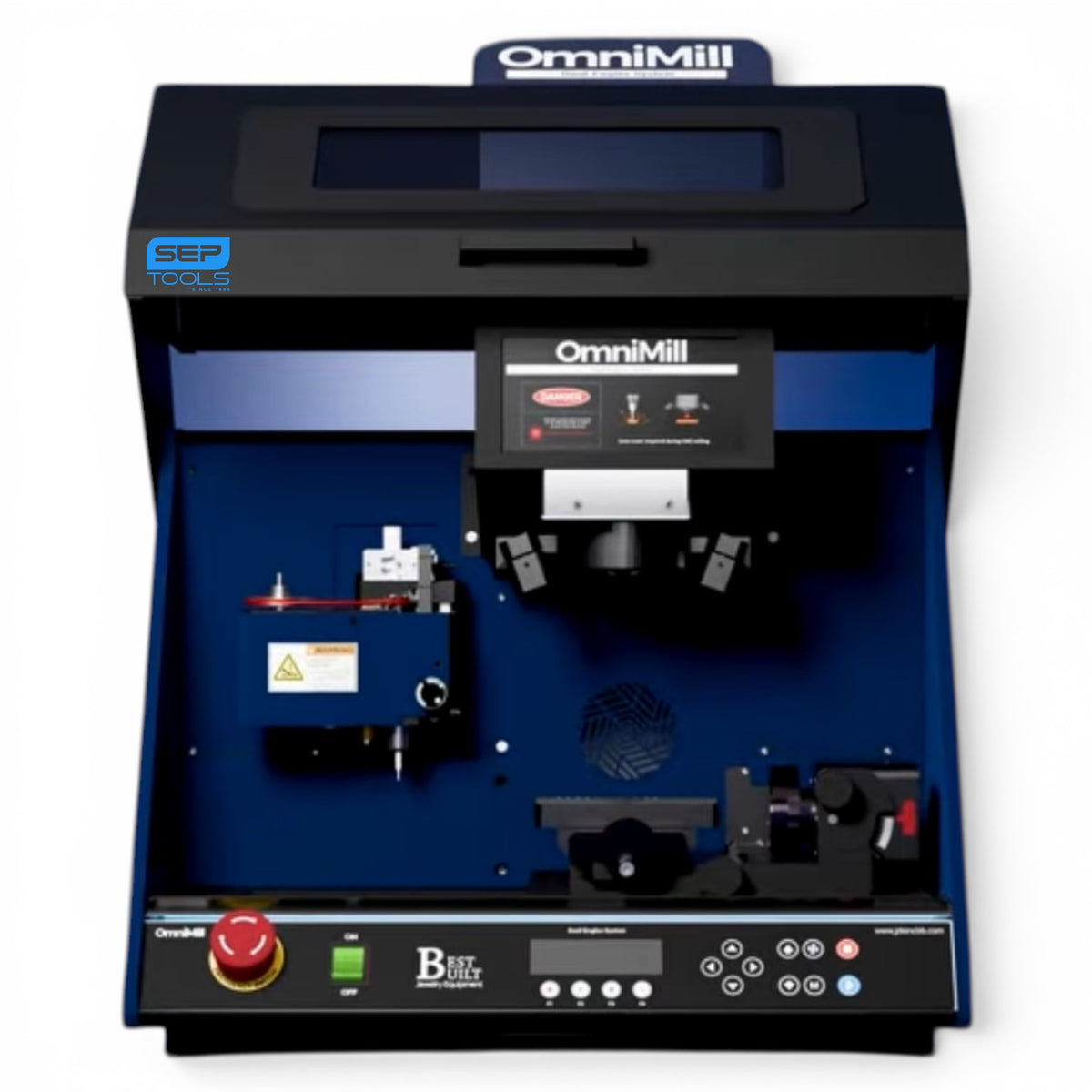 BB-OmniMill Hybrid CNC Engraving & Laser Marking in One System