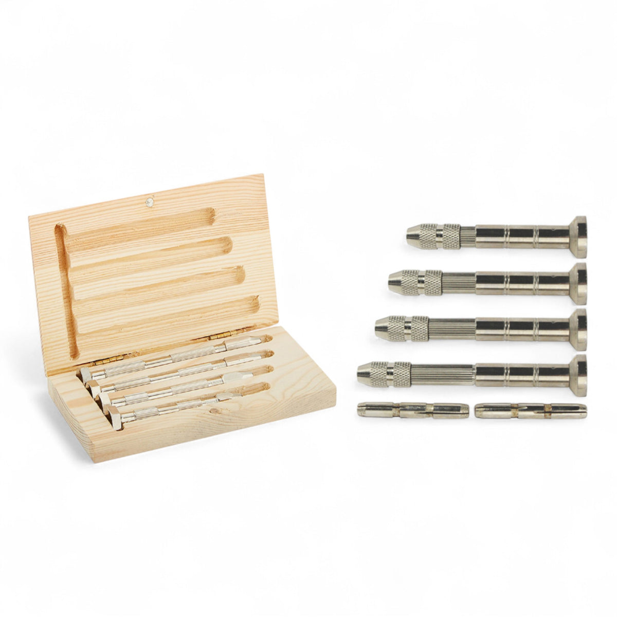 Swivel Pin Vice Set - 4 pc