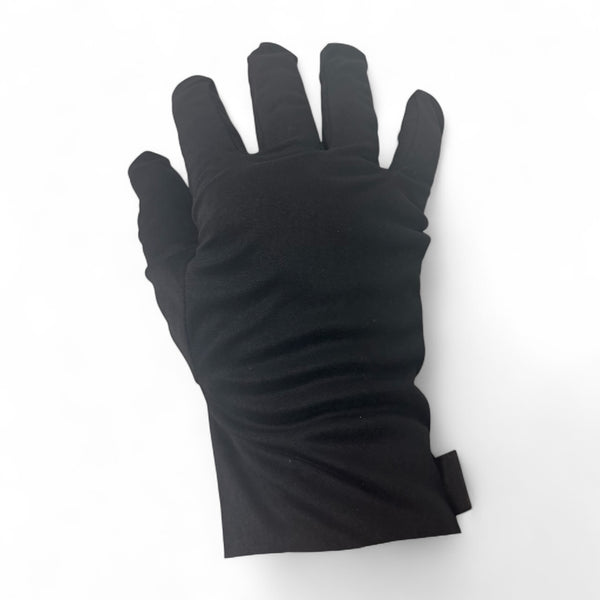 Black Microfiber Heli Presentation Gloves,-1 pair