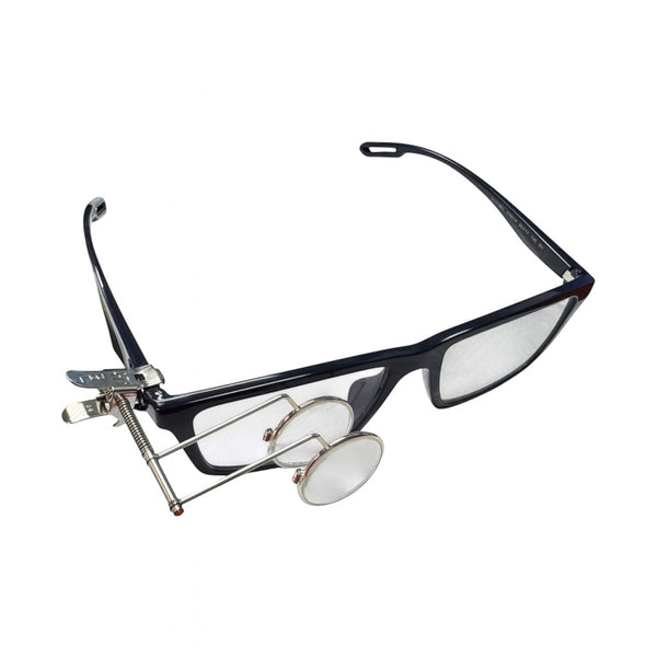 Bausch & Lomb Classic Metal Eyeglass Loupe w/Storage Case 4-7x