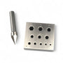 Hexagonal Bezel Block 4mm to 14mm 11 Holes 17 Degree