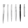 Stone Tweezer Set - 6pc Stainless Steel