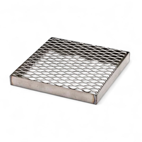 Steel 8" Oven Grate with Dewaxing Tray