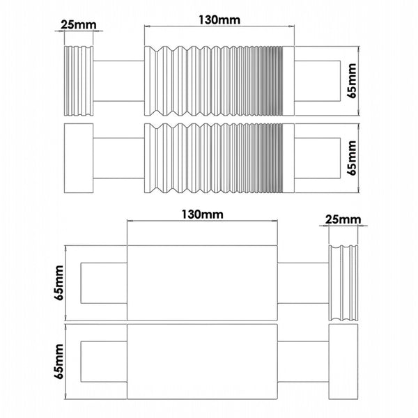 Durston 1074 Power Mill-DRM-130 Double Sided-1-1/2HP-110V