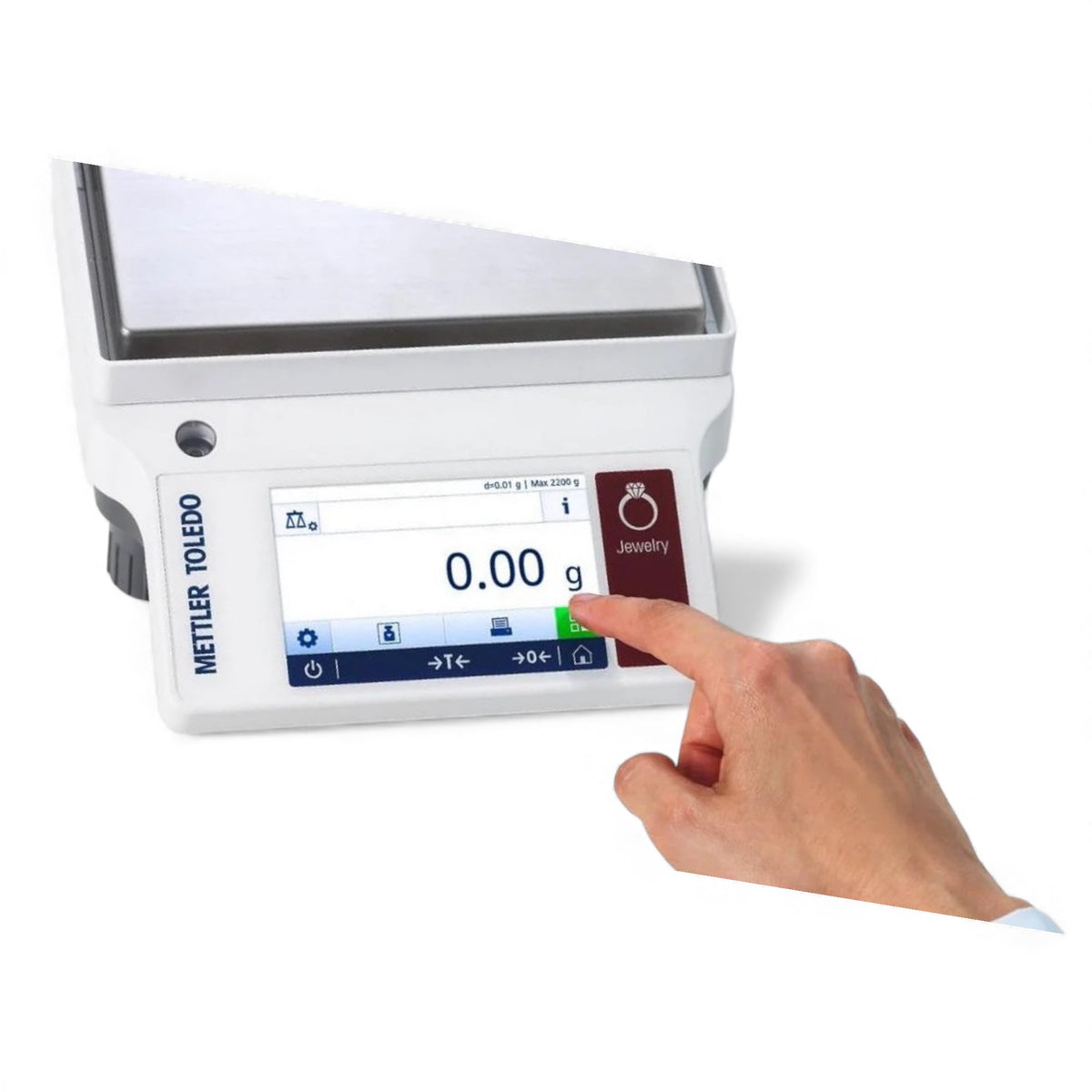 Mettler Jet G/A Series 12200G X 0.01G W/Fact Calibration