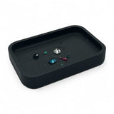 ARA K Machined Aluminum Stackable Sorting Trays - 2-Piece Set For Jewelry, Stones, Findings