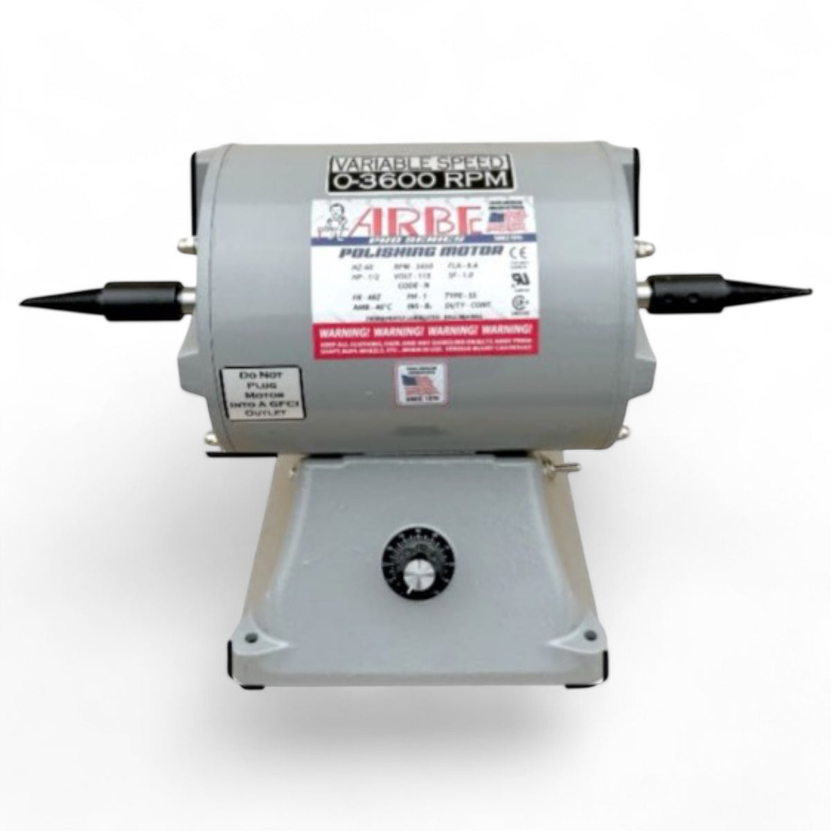 ARBE Variable Speed Polishing Motor 1/2hp