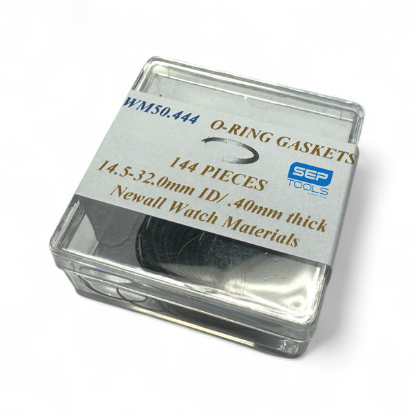 Watch Gasket Waterproof O-Ring Assortment 144 Pieces 0.40mm