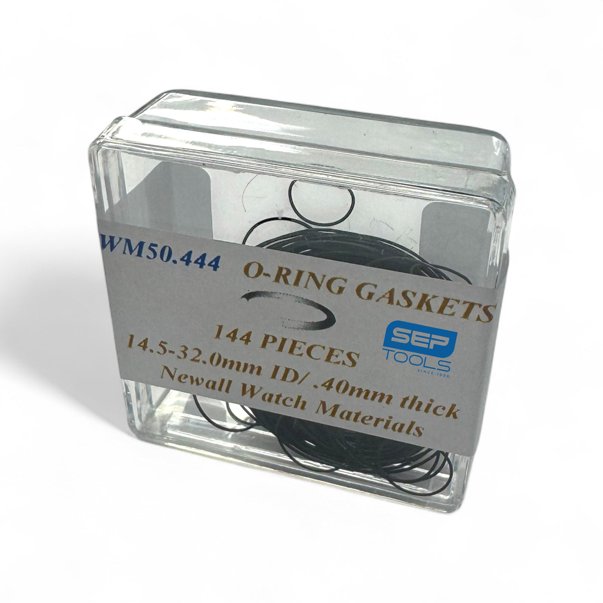 Watch Gasket Waterproof O-Ring Assortment 144 Pieces 0.40mm