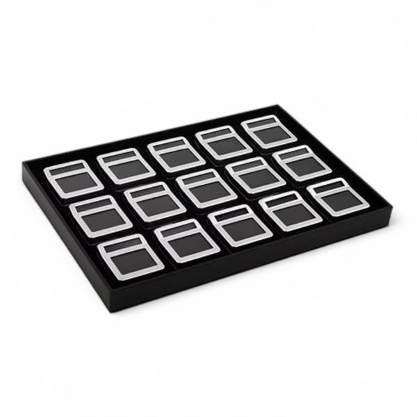 Diamond Display Box with logo inter-changeable stone details card