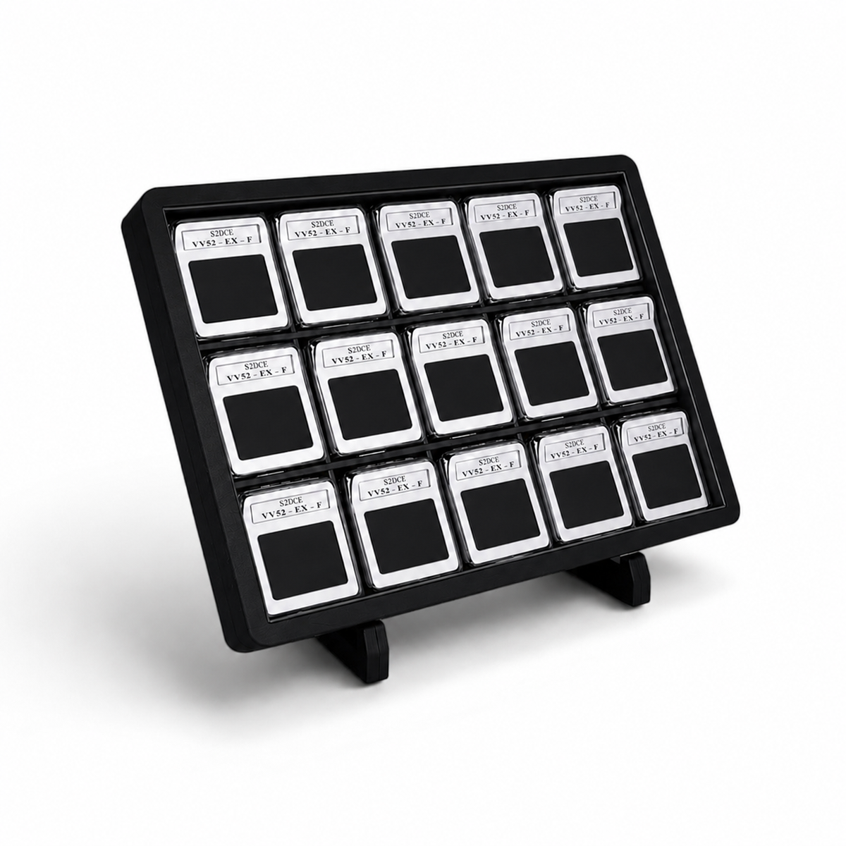 Diamond Display Box with logo inter-changeable stone details card