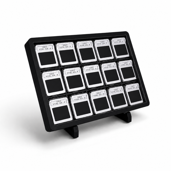 Diamond Display Box with logo inter-changeable stone details card