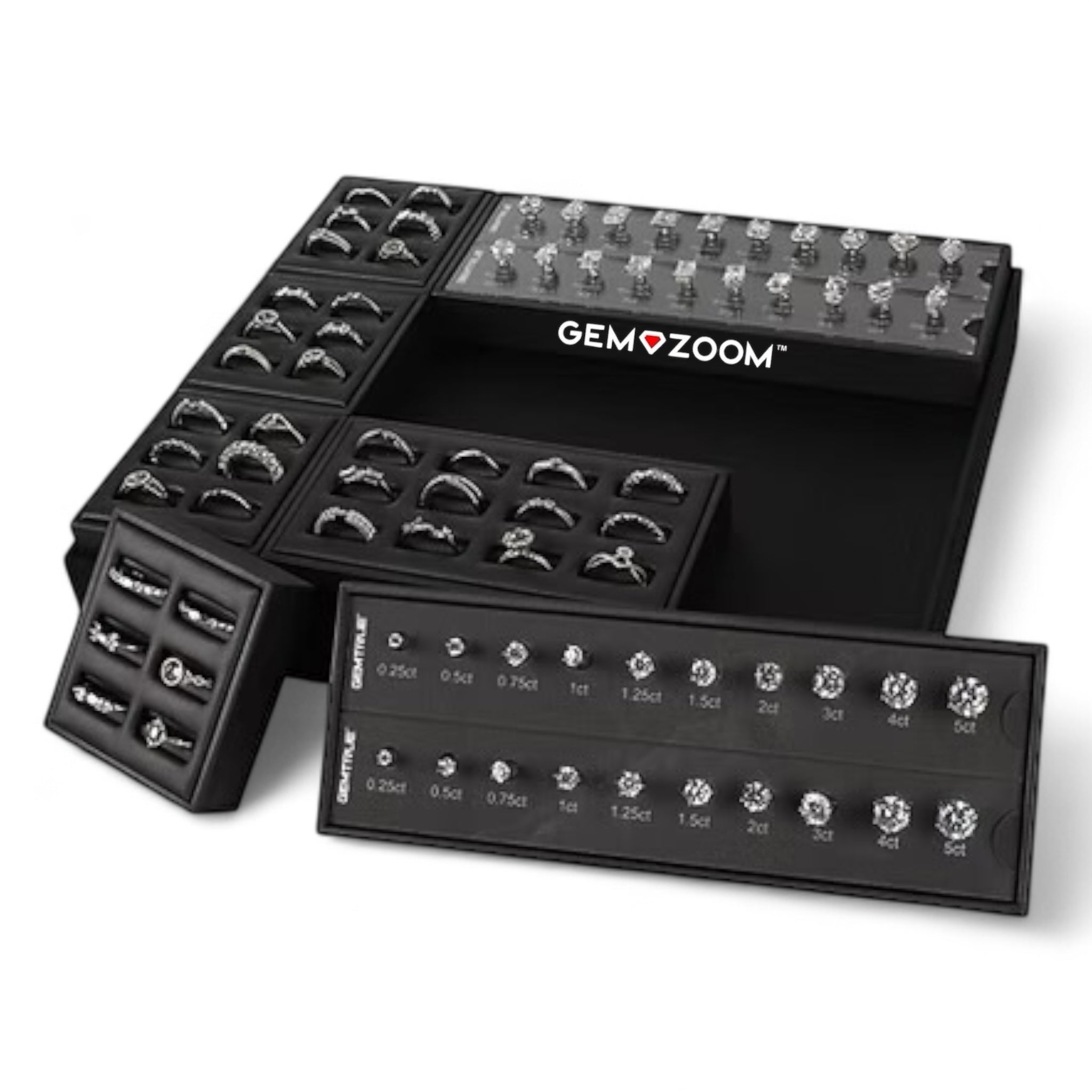 GEM-ZOOM™ Large Premium Diamond Ring Selector Set – 1440 Custom