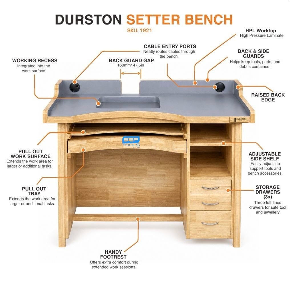 Durston DLX Setters Bench