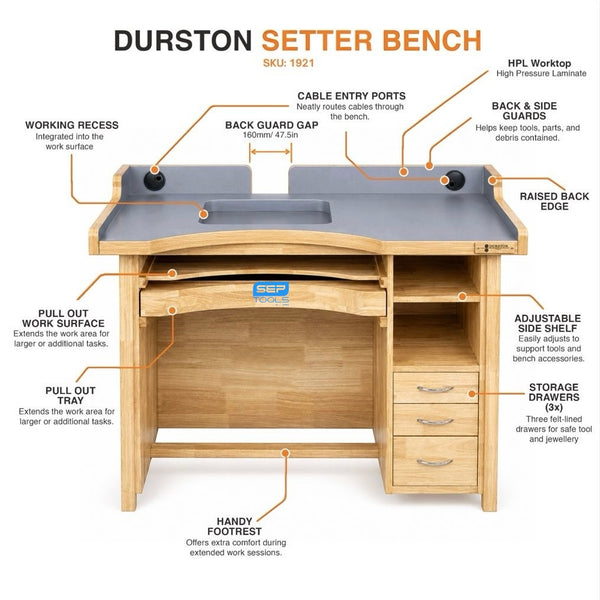 Durston DLX Setters Bench