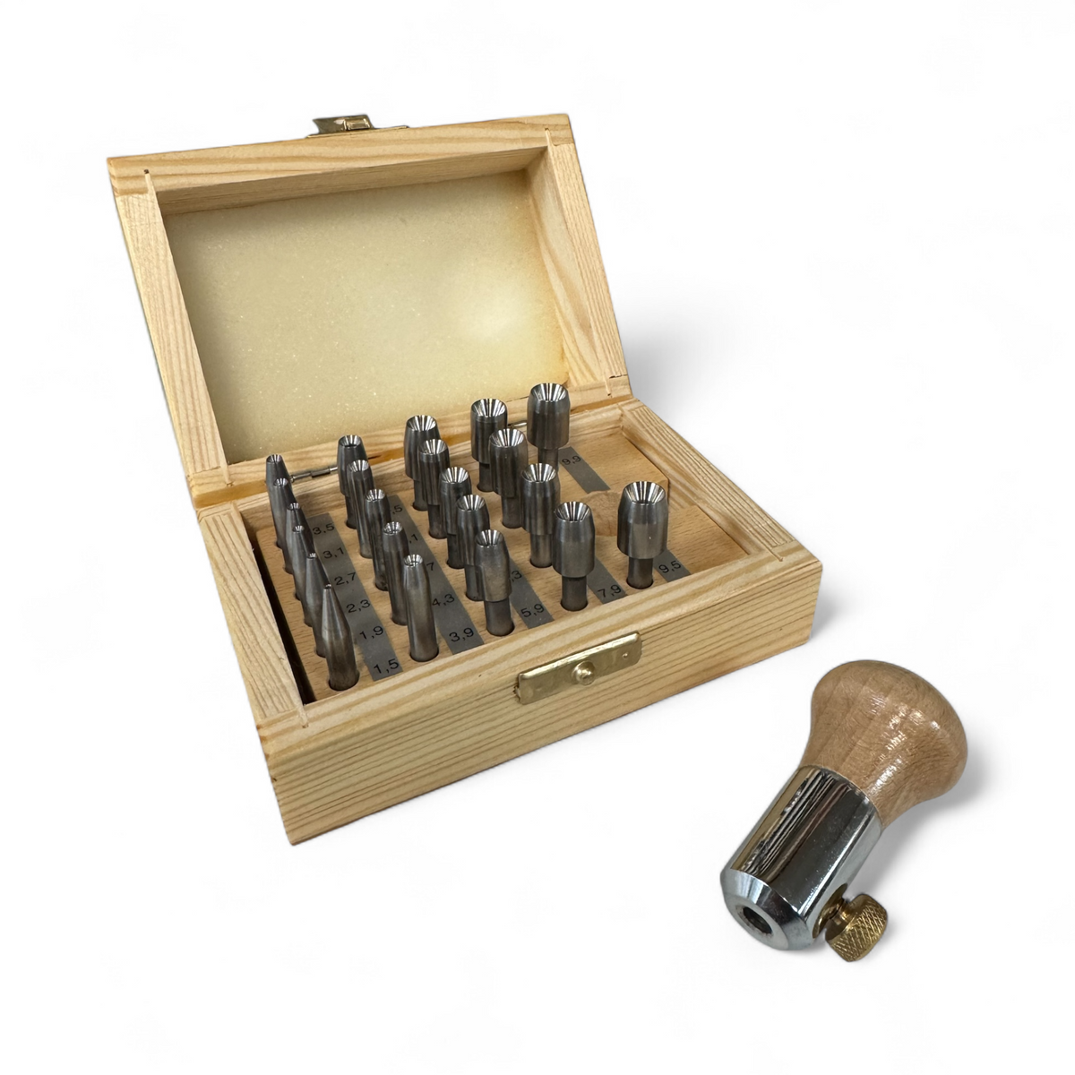 22 Punch Bezel Setting Set