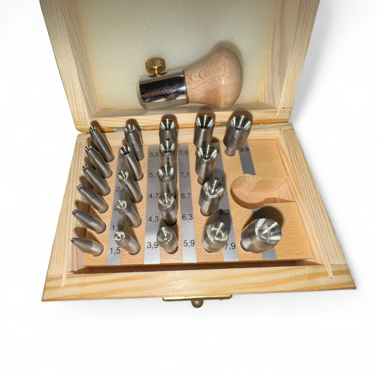 22 Punch Bezel Setting Set