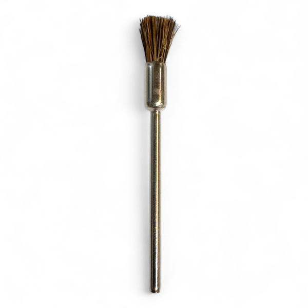Mounted End Brush 3/8" Ferrule 3/16" 12pk