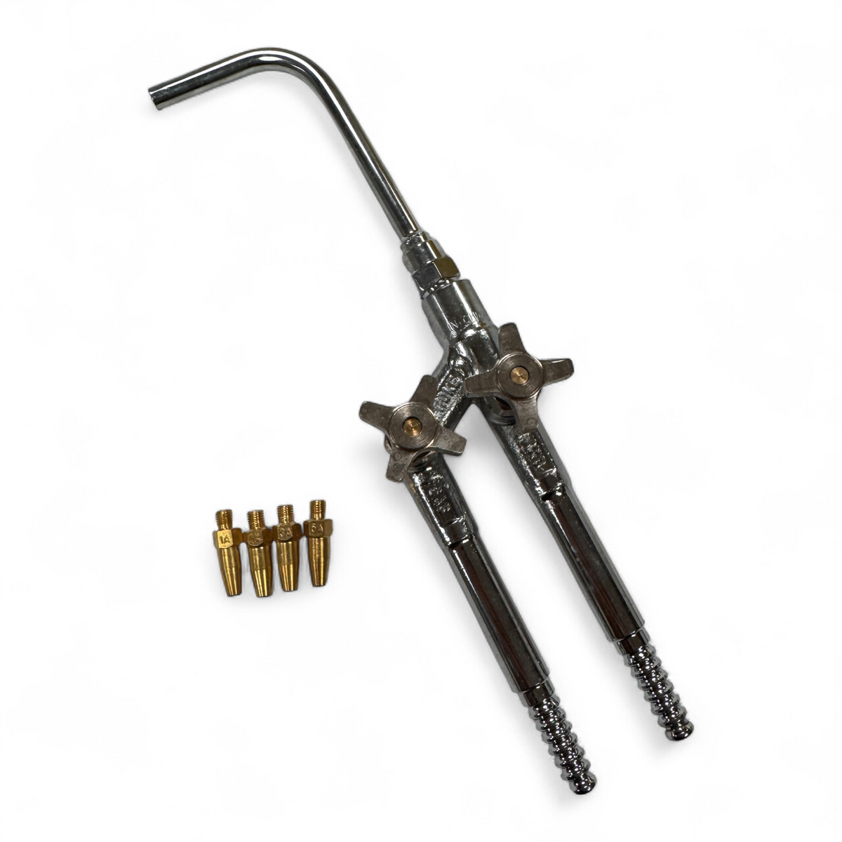 Hoke Jewel Torch for Oxygen & Acetylene. Comes with 4 tips.