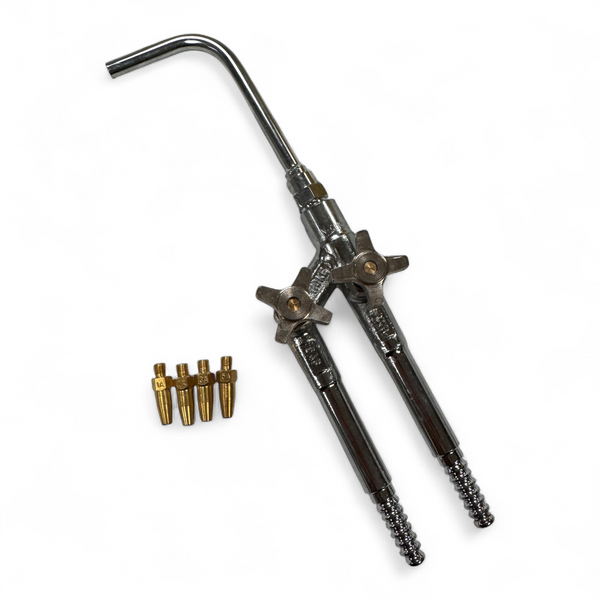 Hoke Jewel Torch for Oxygen & Acetylene. Comes with 4 tips.