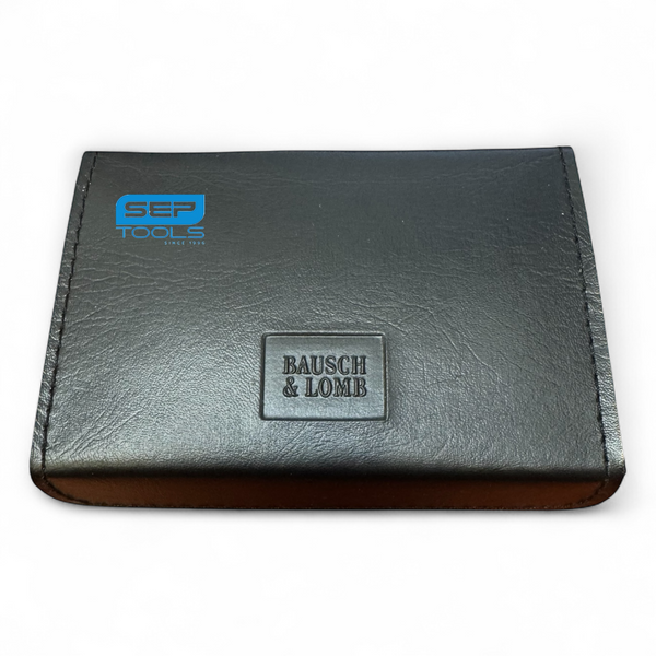 Bausch & Lomb Classic Metal Eyeglass Loupe w/Storage Case 5x