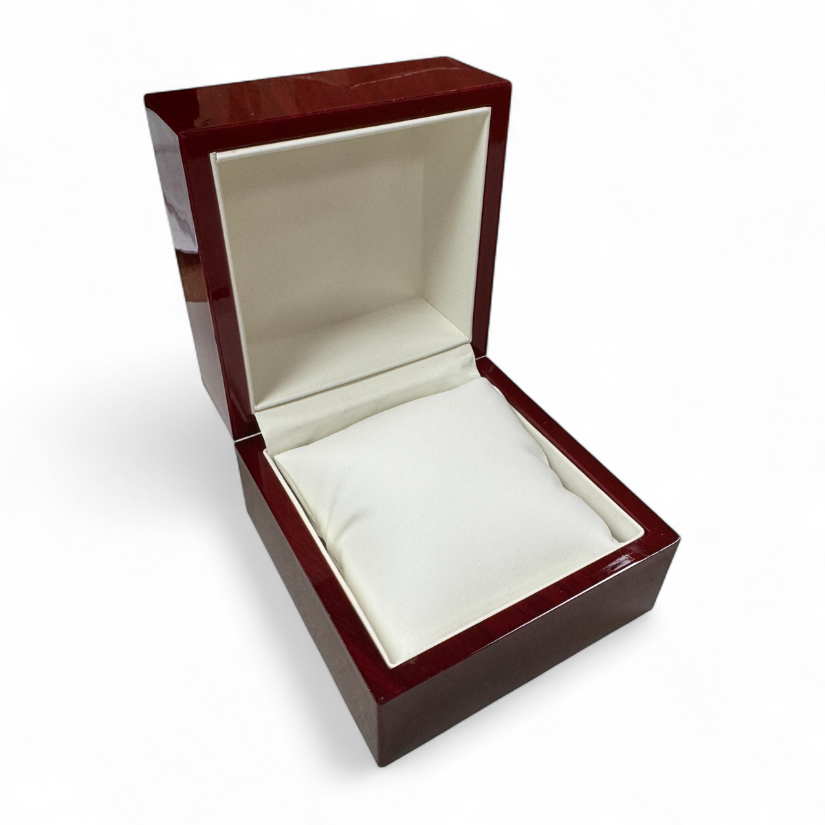 Rosewood Bangle/Watch Box- 3 7/8"x3 7/8"x3 1/8""