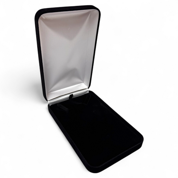 Velvet metal Necklace Box