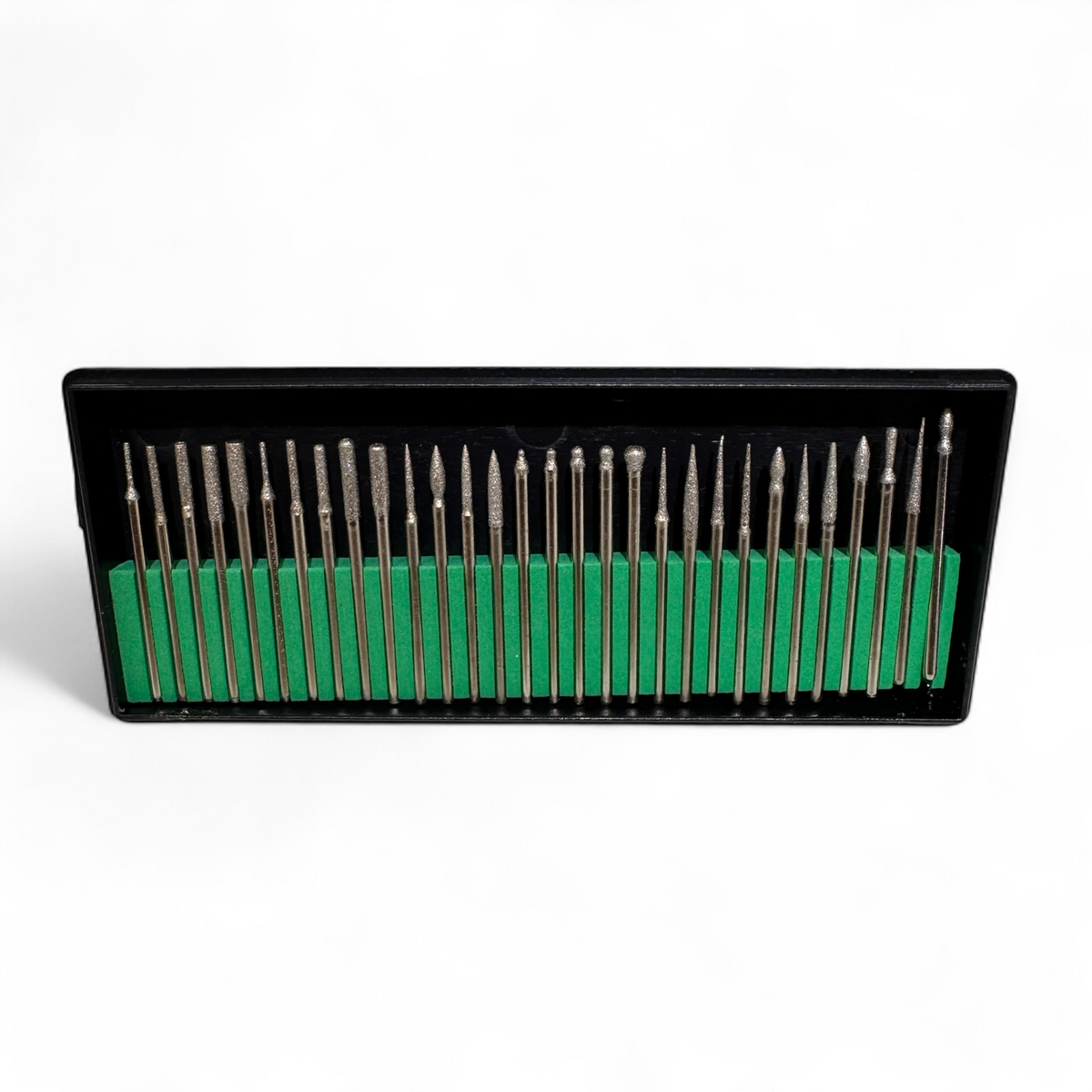 30-Piece Diamond-Coated Bur Set