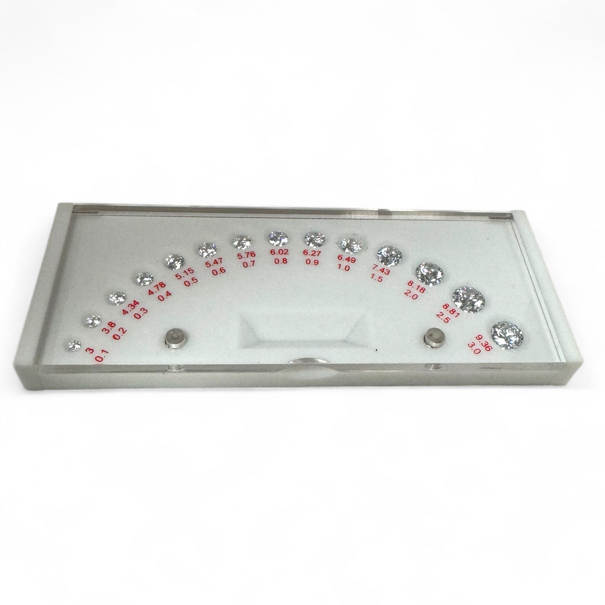 GEM-ZOOM™ Premium CZ Master Set Pro 0.1 Carat to 3 Carat size