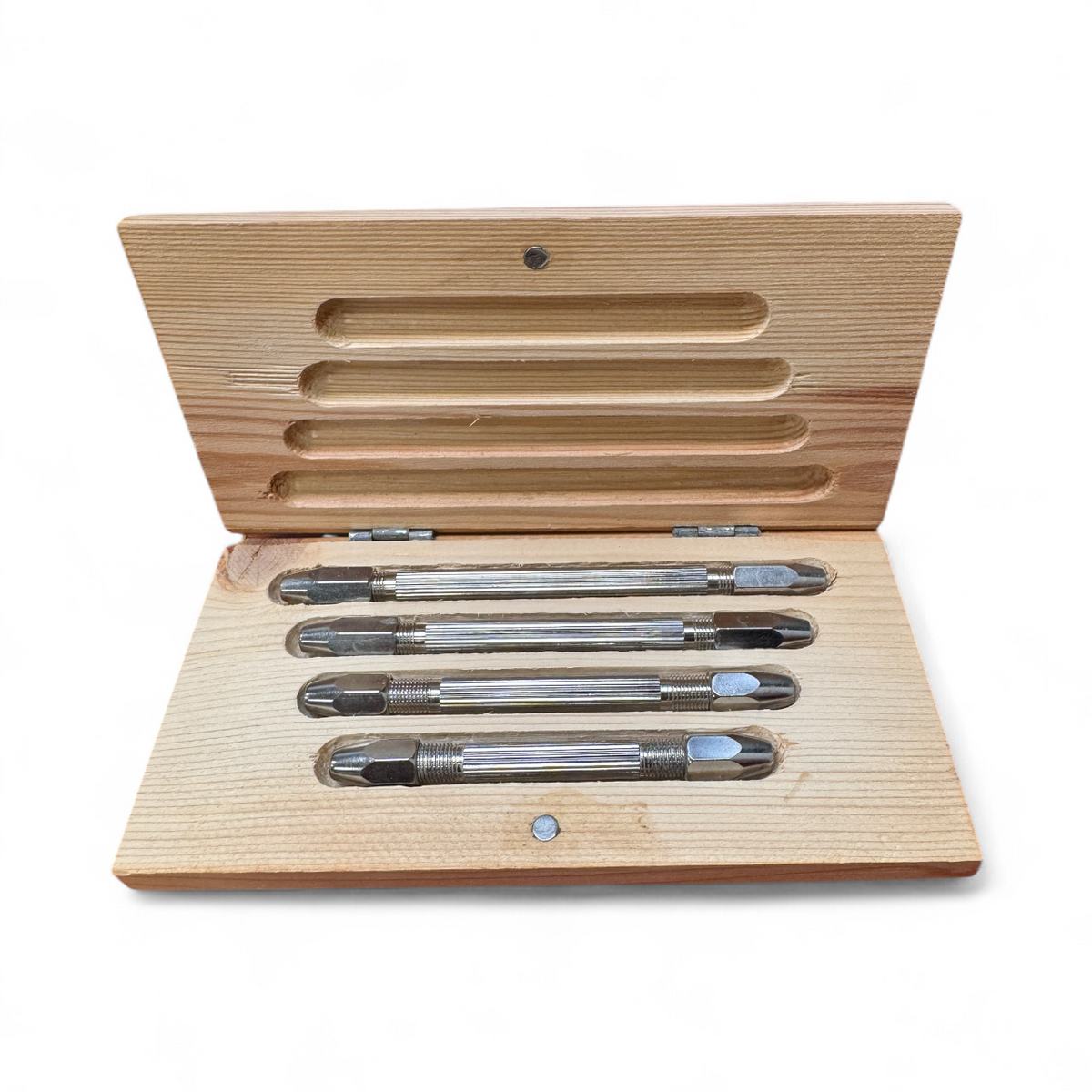 Double Mouth Pin Vice Set - 4pc