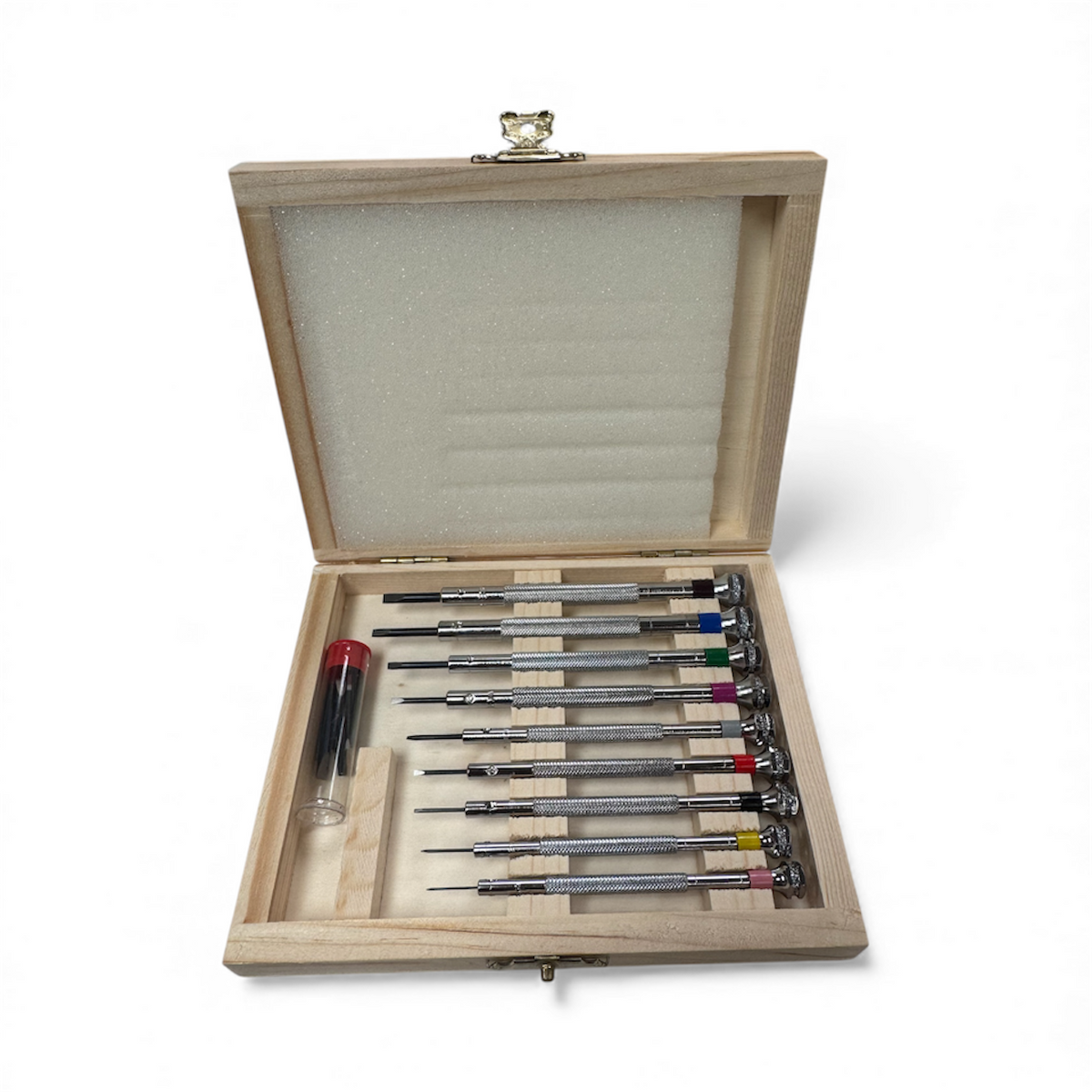 9 PC Screwdriver Set w/Wooden box