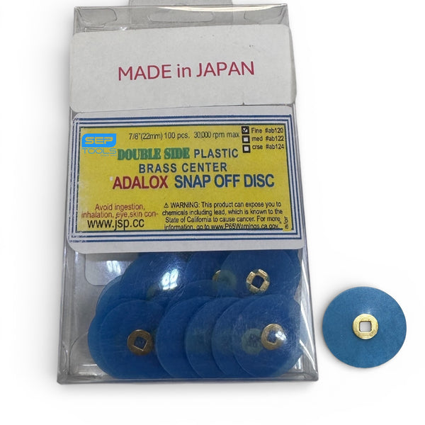 ADALOX Double Sided Plastic Snap-off Disc Japan - Fine
