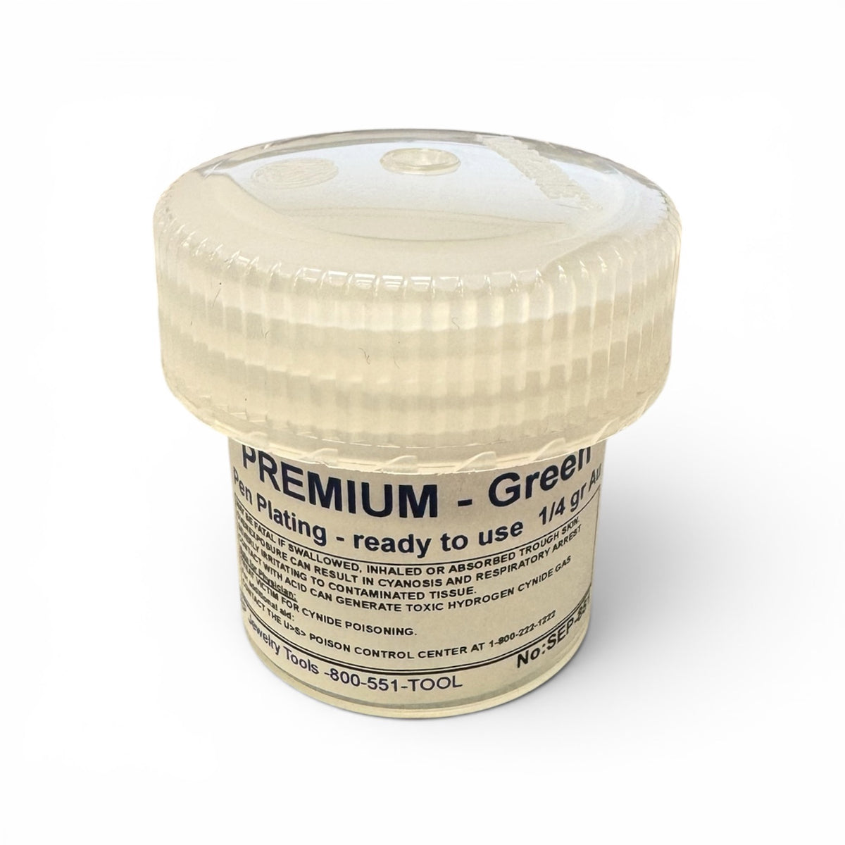 Premium Green Pen Plating Solution - Ready to Use 1/4 gr Au