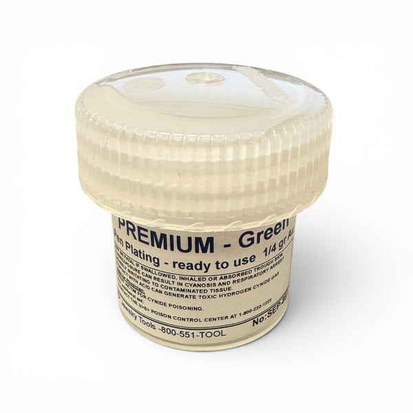 Premium Green Pen Plating Solution - Ready to Use 1/4 gr Au