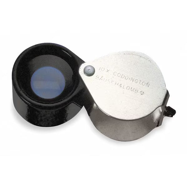 Bausch & Lomb Coddington Triplet Magnifier: 10X Power