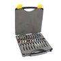 Bergeon 30081-AM10 Mini Watchmakers Stainless Steel Screwdriver Set with Hard Case