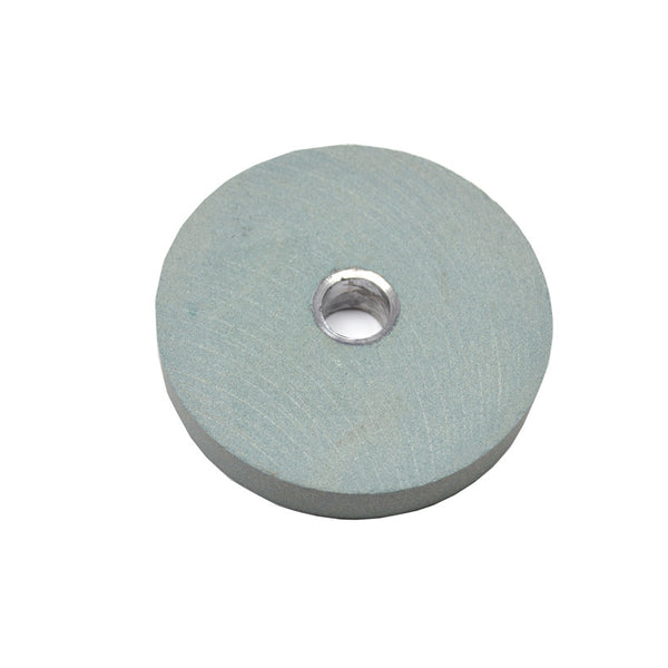 GRINDING WHEEL 3" MEDIUM GRIT - SILICONE CARBIDE, 1/4 ARBOR HOLE