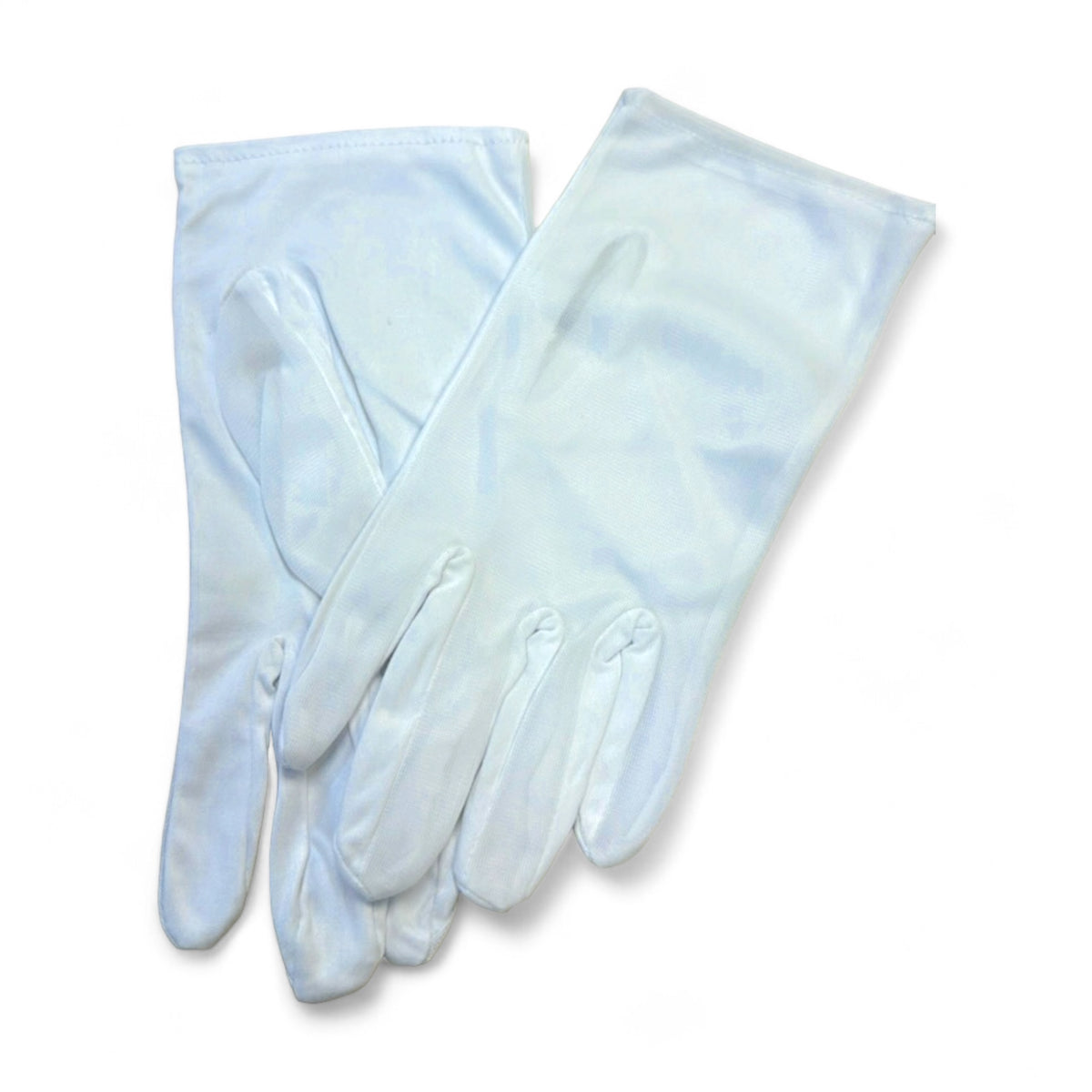 White Microfiber GLOVES for JEWELRY and PHOTOGRAPHY