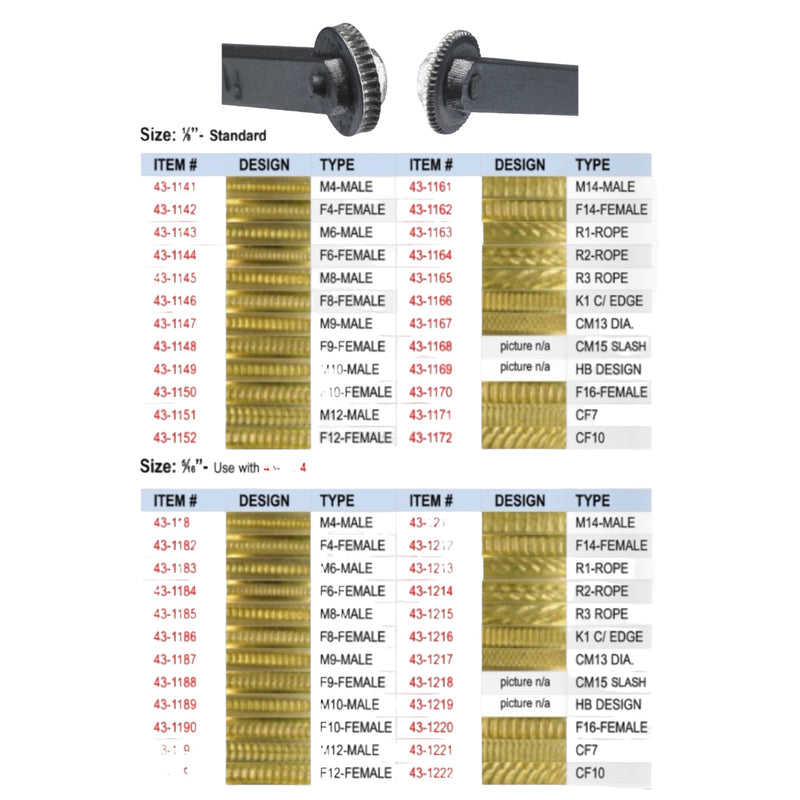 Lathe Milgrain Tool