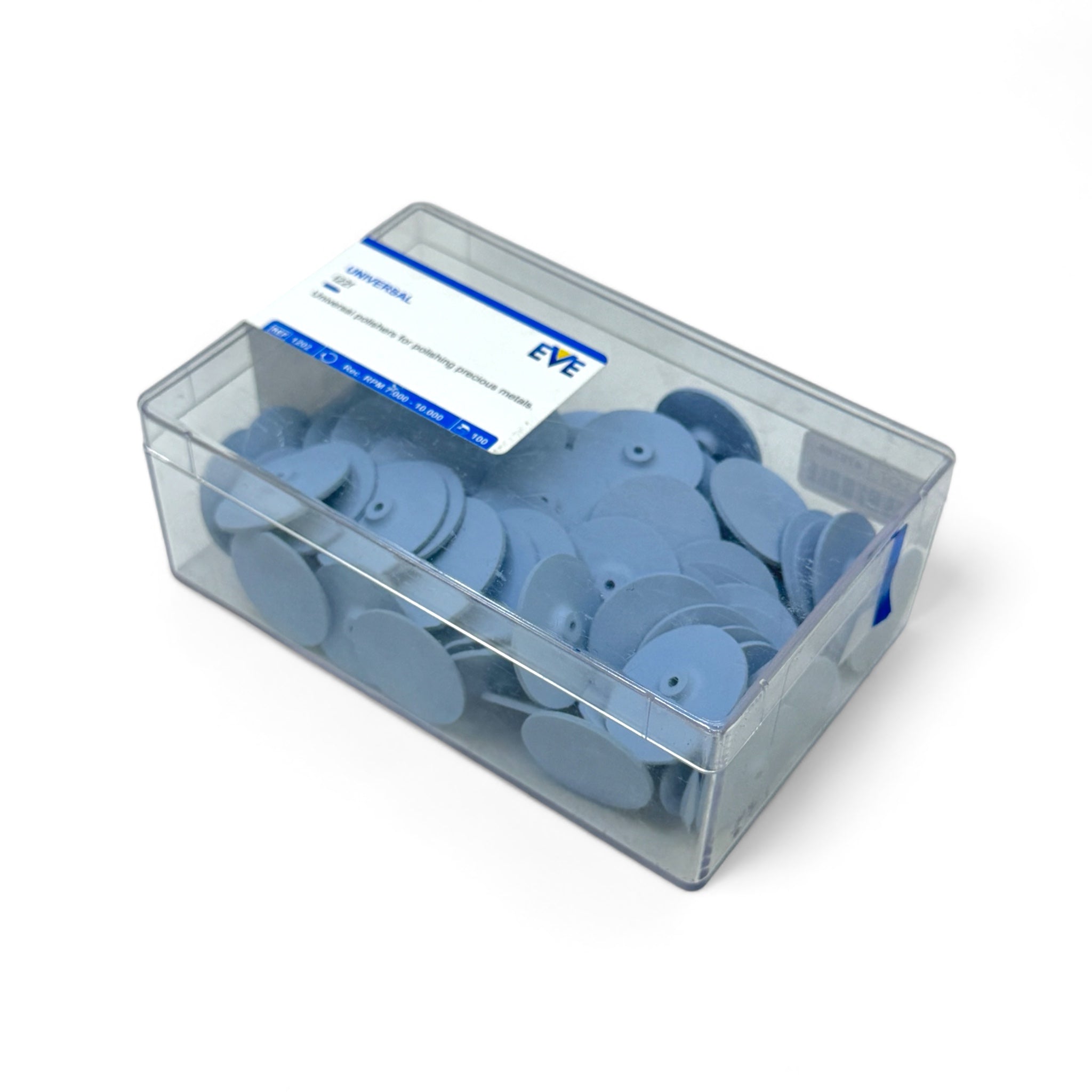 EVE UNIVERSAL Flat Disc- Blue (Fine) Box 100 – SEP Tools