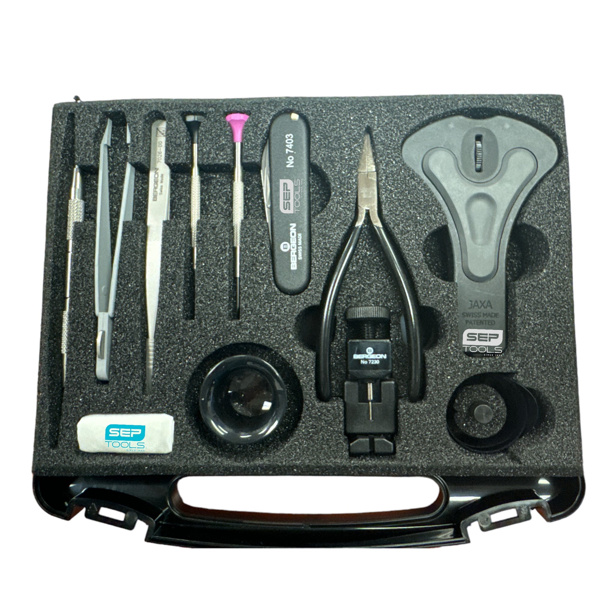 Bergeon 7812 Quick Service Tool Set for Watch Band Repair Battery Changing