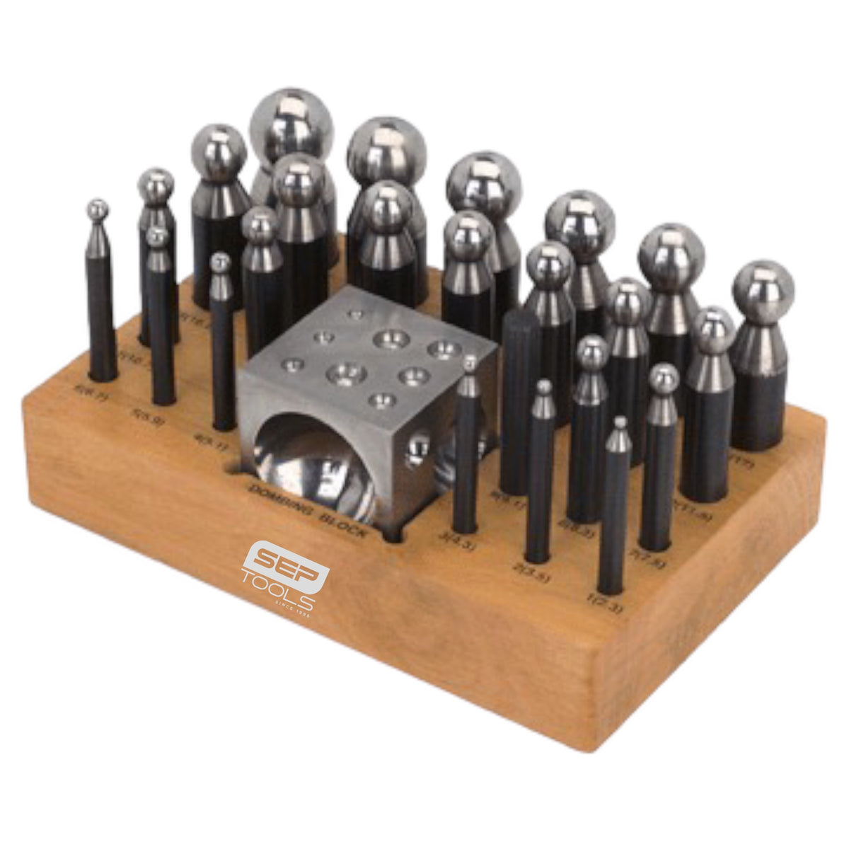 Using A Dapping Block Dapping Block & Punch Set - 24Pc – SEP Tools