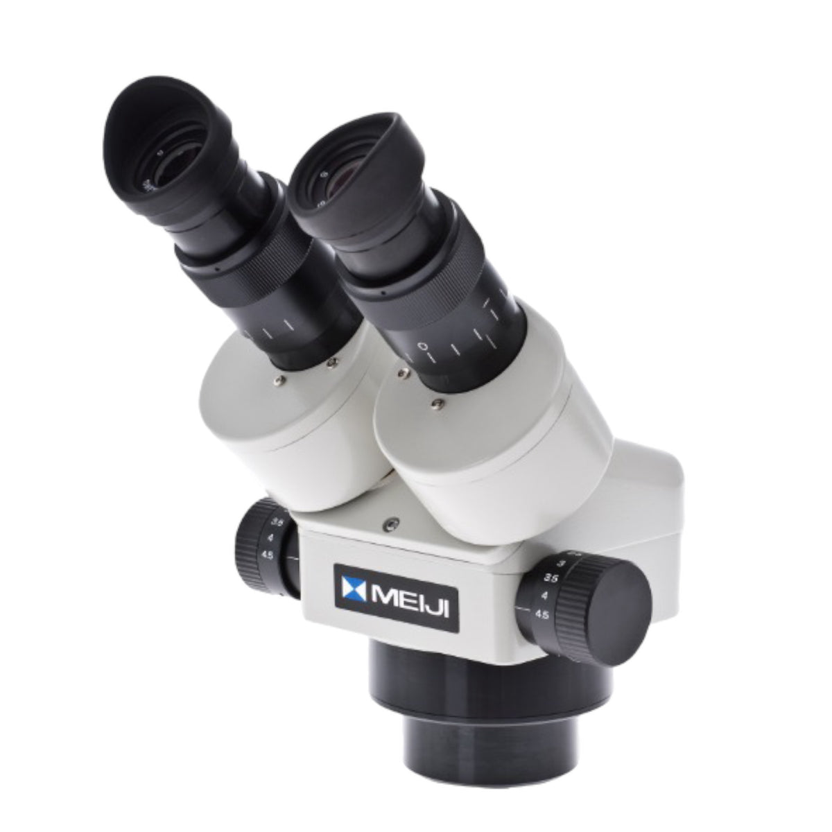Maji Microscope MEIJI EMZ-5 MICROSCOPE INCLUDING EYE PIECES OBJECTIVE LENS GRS ITEM #0 ...