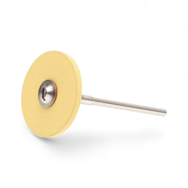Yellow Rubber-Bond Diamond Polishing Wheel