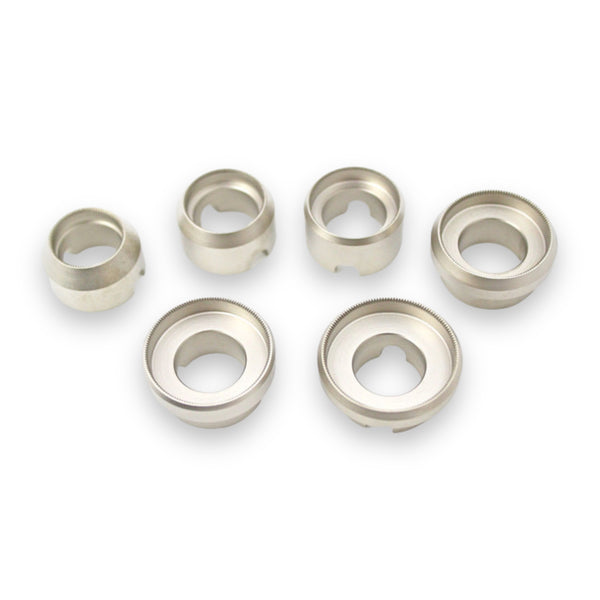 Bergeon 5538 set of inserts for Rolex watch cases with grooves / teeth, for Bergeon 5700