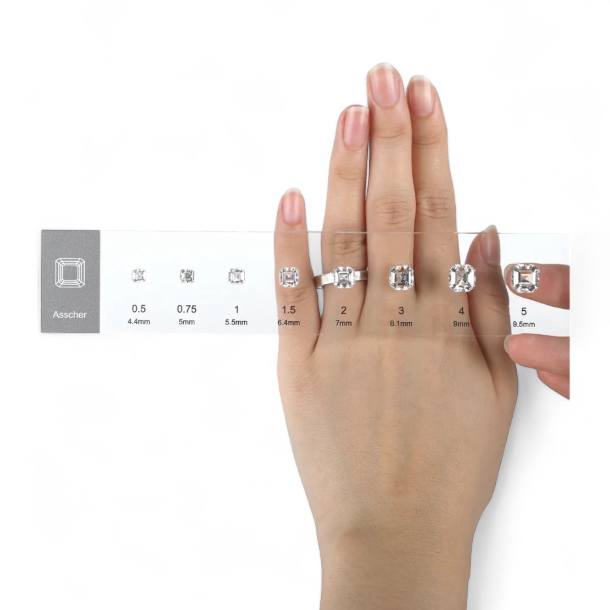 Premium Diamond Selector - Visual Diamond Size-10 Shape Kit. – SEP Tools