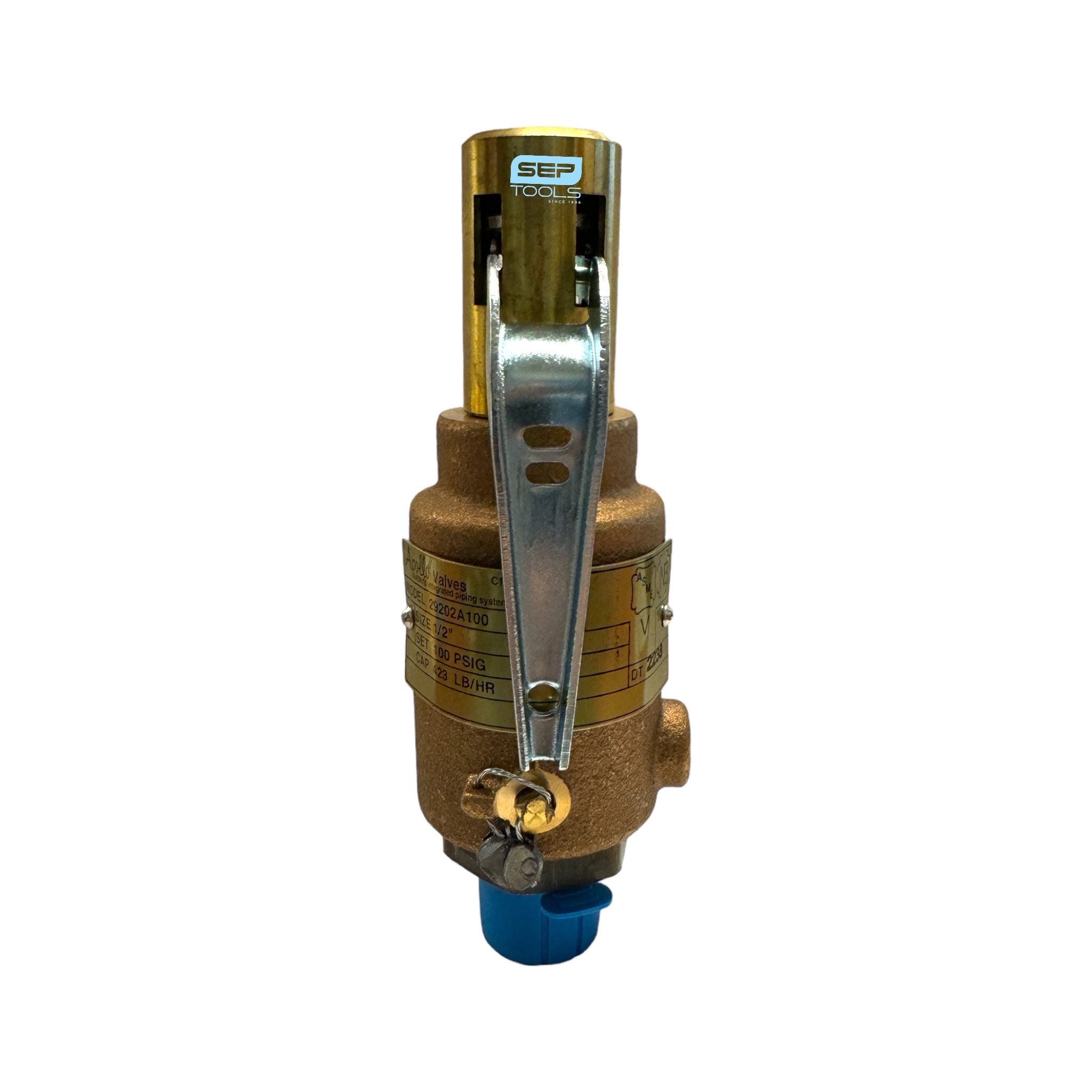 SAFETY VALVE FOR Hoffman JEL-3 and Steamaster HPJ-2s – SEP Tools